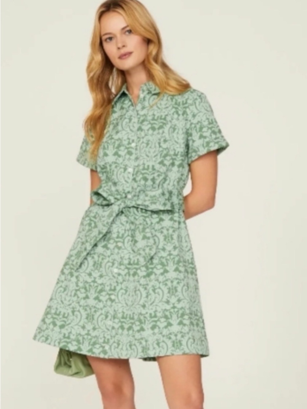Hill House Green Laura Dress